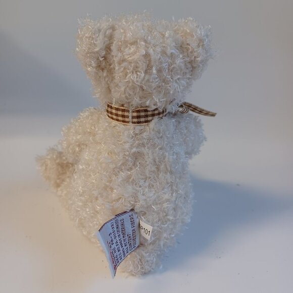 Gund Half Pint Small Ivory Bear Plush Toy - Picture 8 of 12